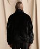 Schott NYC Leopard Fur Sports Jacket, Men's, Size 2XL, Black, 782-3252013