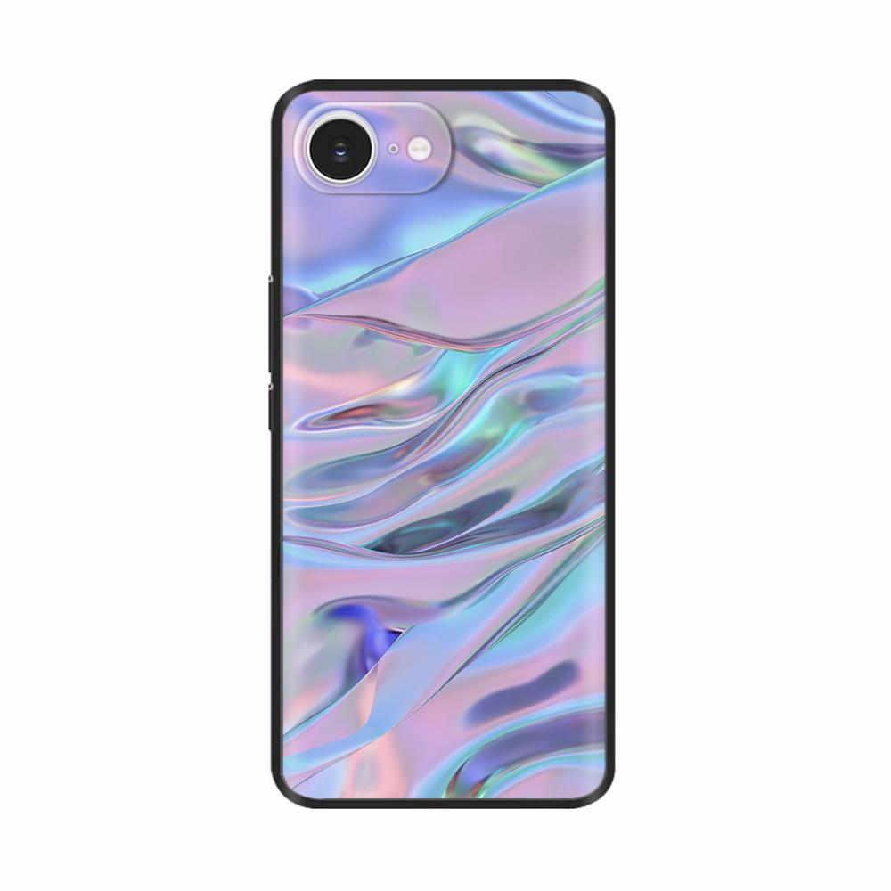 Silicone Phone Case For For iPhone 16E iPhone16E SE 2025 SE4 5G Soft Black Shockproof Shell Protection Back Cover Cases Coque