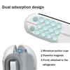 Magnetic Cling Film Dispenser with Cutter Wall Mounted Plastic Wrap Holder Kitchen Wrap Dispenser Organizer