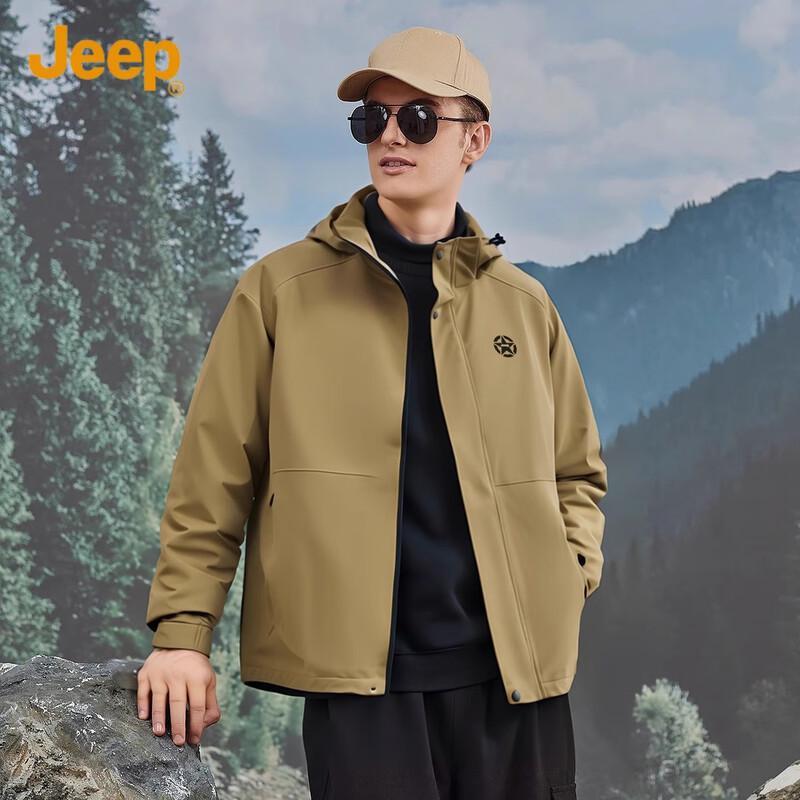 

JEEP Men s Fall Fashion Hooded Jacket XL