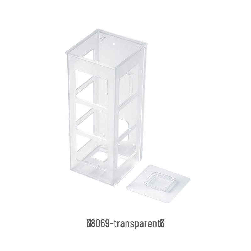 

Настенный органайзер для хранения фенов, плоек и выпрямителей, без сверления прозрачный