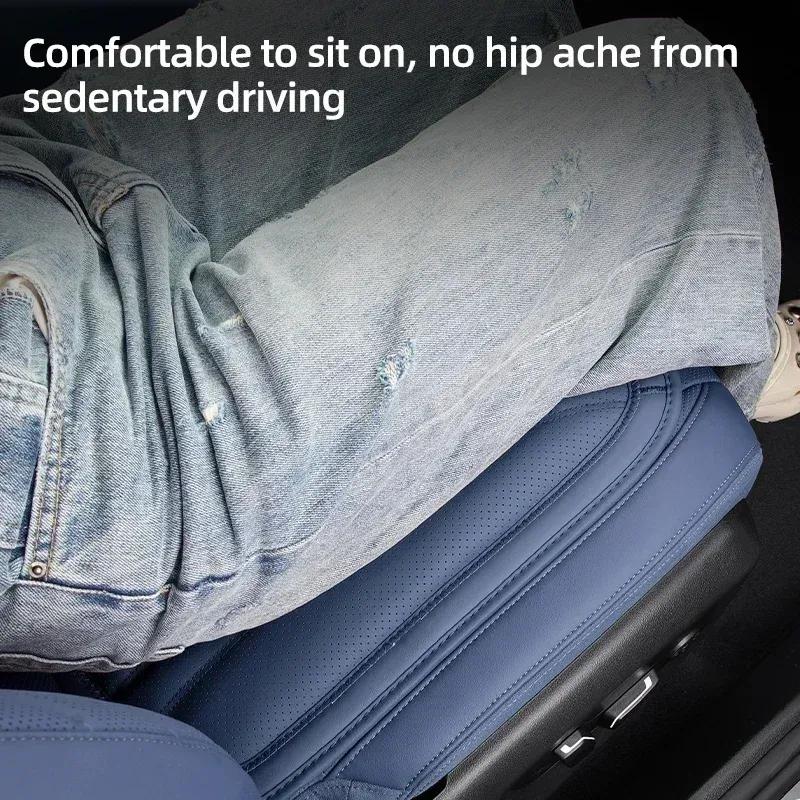 -Car Seat Cover Leather Auto Seat Pad Driving Cushion Anti-Slip Mat For MINI Cooper JCW R56 R50 R55 R57 R58 R59 R60 Countryma