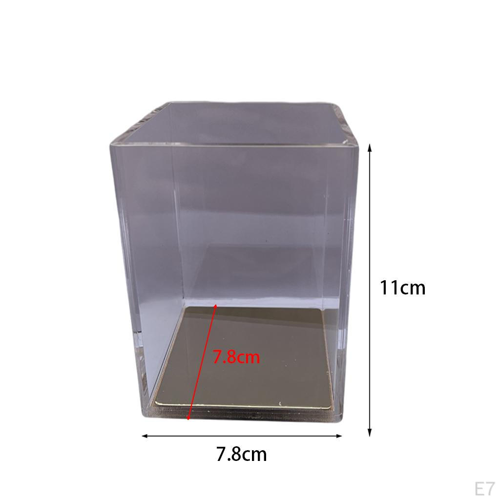 Organizer na pędzle Biurkowy Kubek na ołówki Organizer na artykuły papiernicze przybory szkolne i domowe Przezroczysty