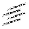wvkzl2 4/10pcs 3D aluminum speaker stereo speaker badge emblem Sticker for Toyota Avensis t25 t27 Stickers Accessories Car-Styling
