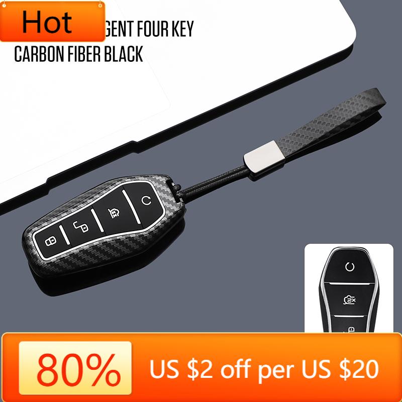 Interior Mouldings Car Remote Key Case Cover Protect Shell Bag For BYD Song PRO Qin Plusdmi Atto 3 Han EV Max Tang DM Dolphin Ac