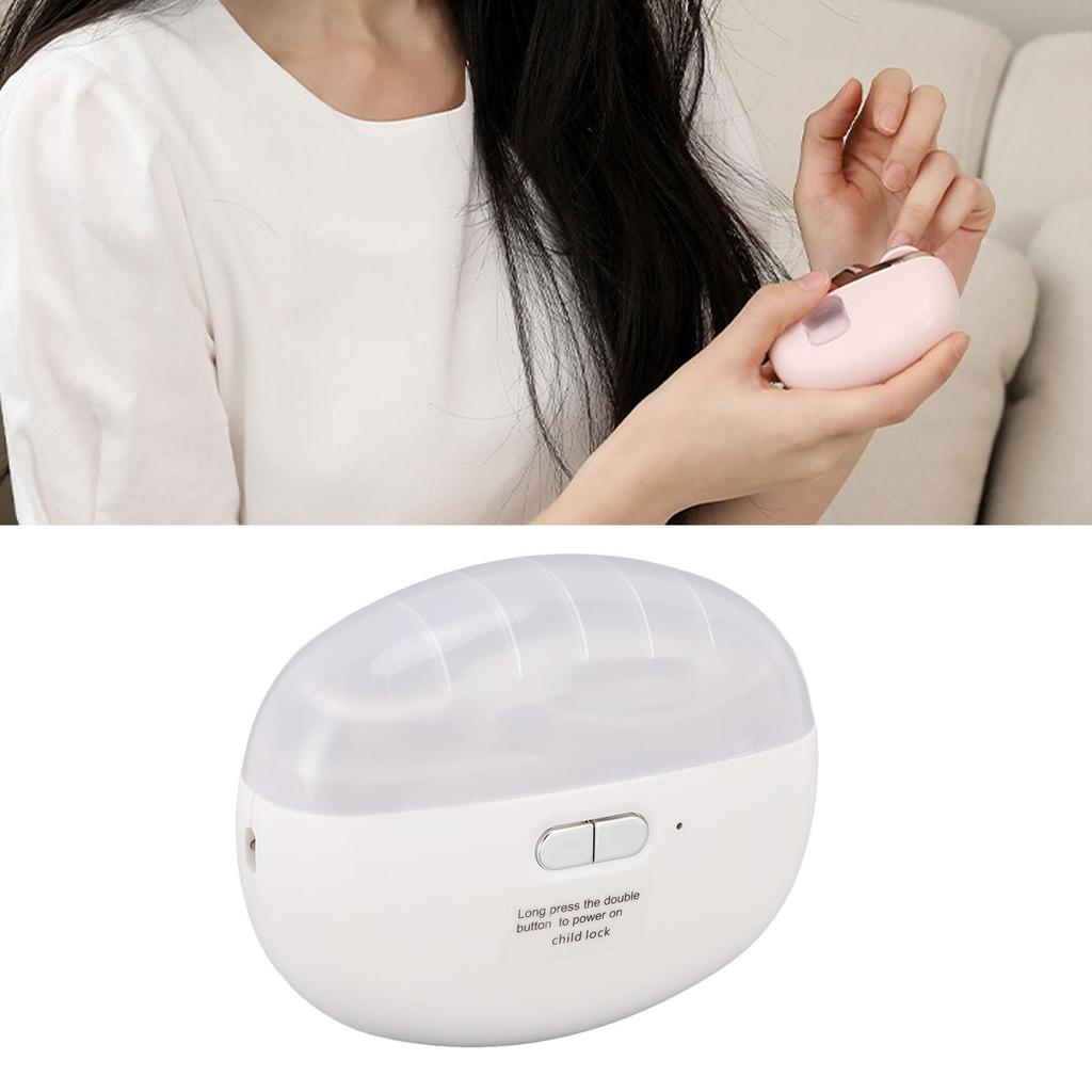 Electric Nail Clipper With Nail File Portable Quiet 2 Speeds Automatic Nail Trimmer for Kids Adult Seniors