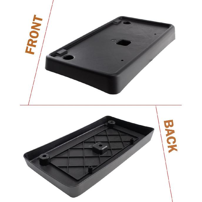 Front License Plate Frame for Jeep Grand Cherokee 2004-2010 for Commander 2006-2010 Front Bumper License Plate Holder Mounting Bracket Cover Replace#