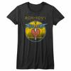 Bon Jovi Bad Name Heart Women's T Shirt