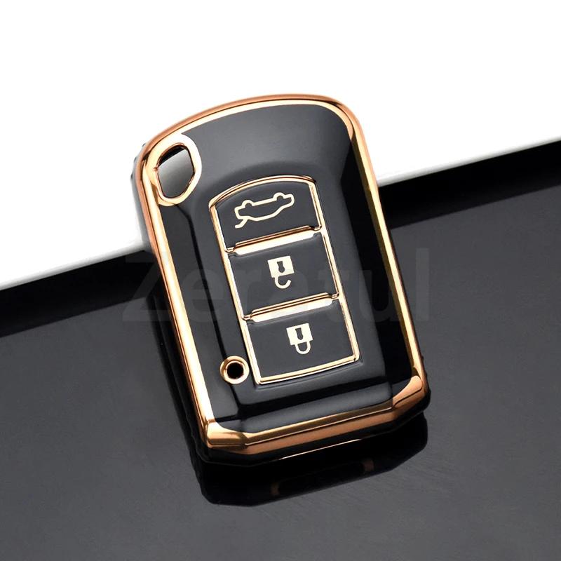 2/3 Buttons Tpu Car Key Cover Case Shell Fob Holder For Mitsubishi Asx Ash Outlander Lancer Ex Galant Pajero L200 Protector