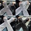Ice Silk Anti UV Arm Covers Sunscreen Driving Gloves Thin Arm Protector  Female