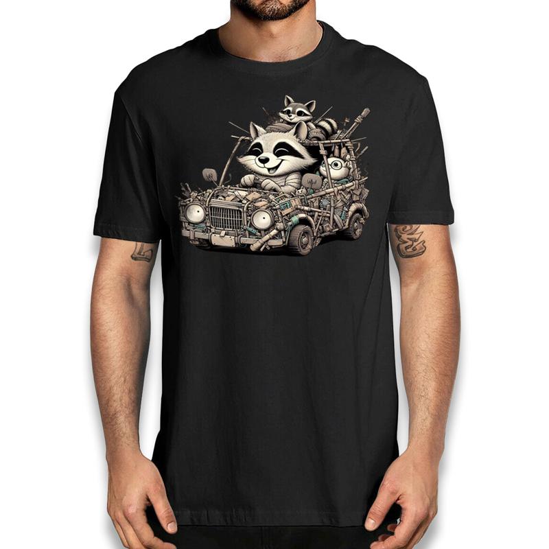 Funny Trash Team Raccoon T Shirt Animal Humor S