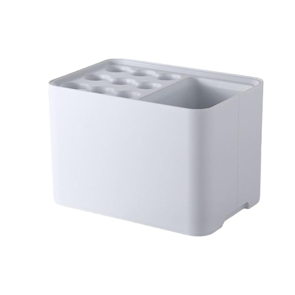 Raatel Stylish Slim Outdoor Umbrella Stand (White) - Nordic Design, Compact, Rustproof, Folding Umbrella Stand