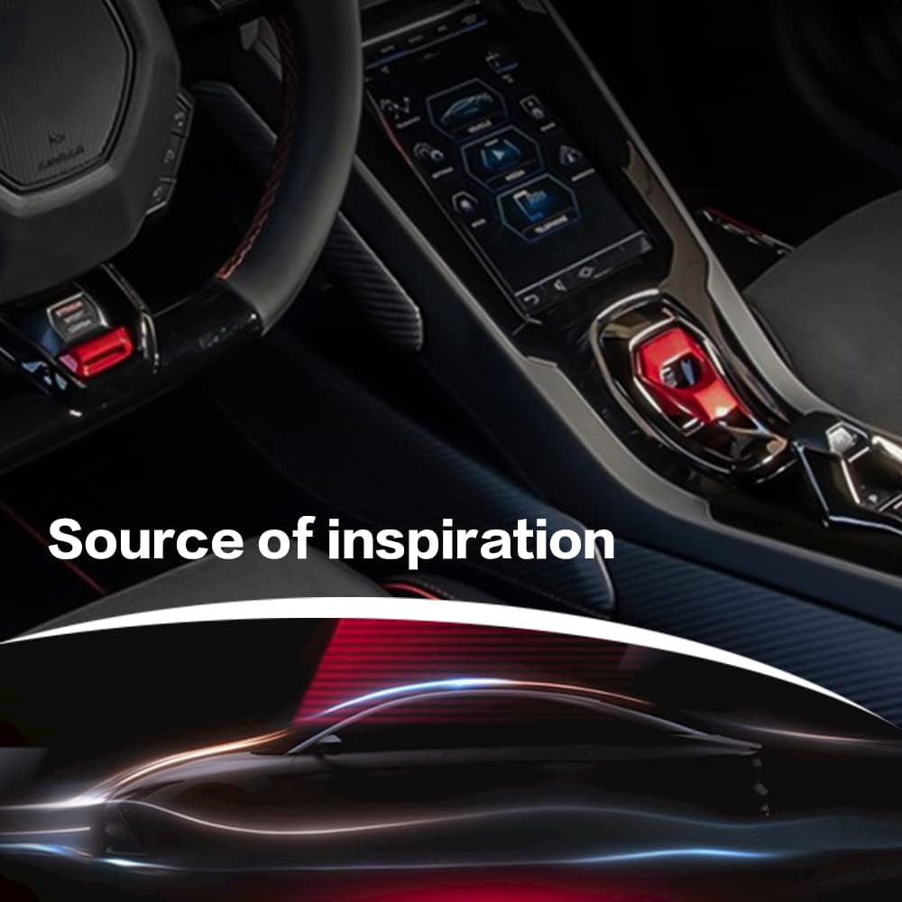 VARGTR Universal Engine Start/Stop Button Cover,Aluminum Alloy Car Power Control Trim,Push to Start Button Cover Key Protective Cover for Civic CRV