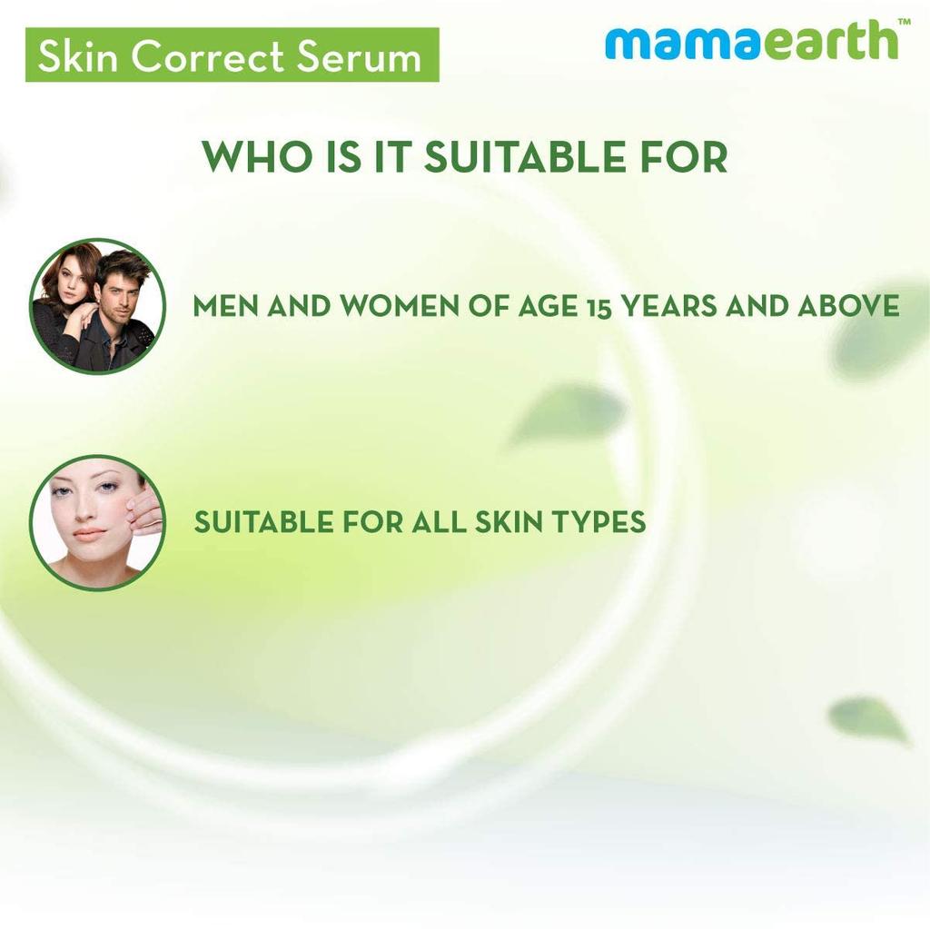Mamaearth Face Serum 30ml – Niacinamide & Ginger for Glowing Skin – Fades Blemishes, Refines Pores