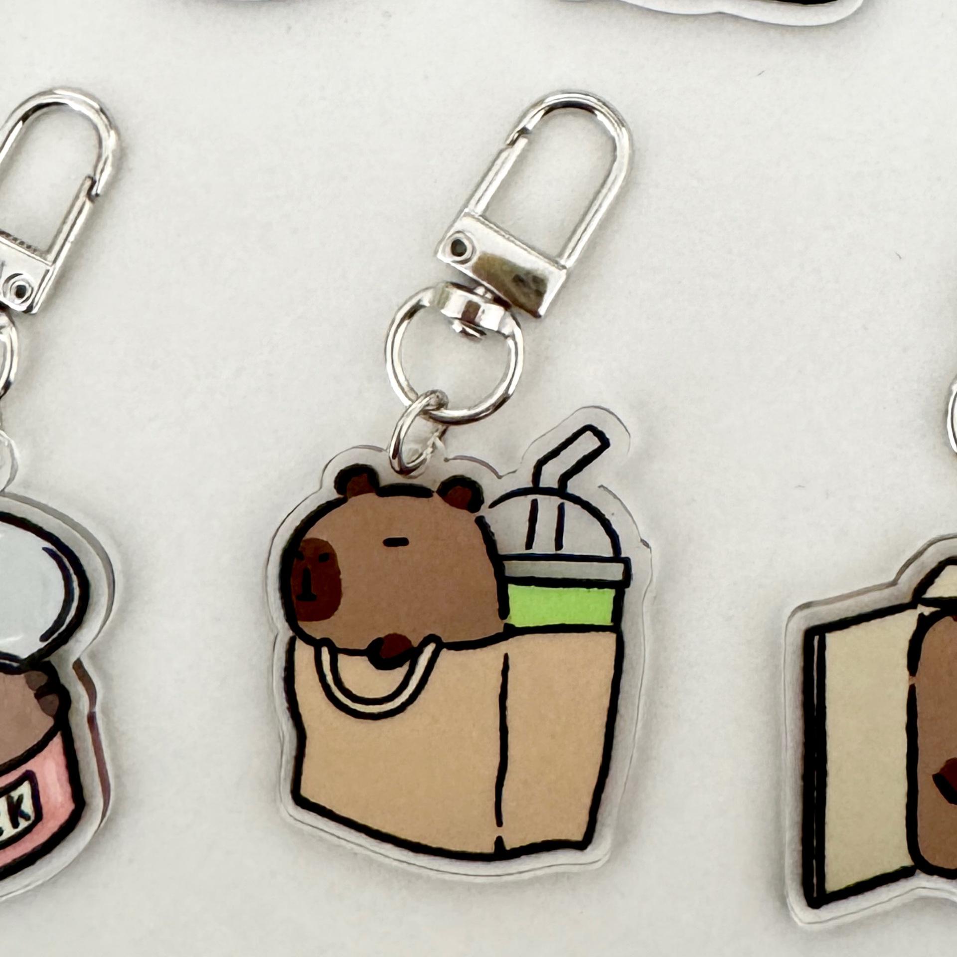 

«Мультяшные брелки и подвески»: Забавные школьные сумки и пеналы, креативные подарки для студентов.