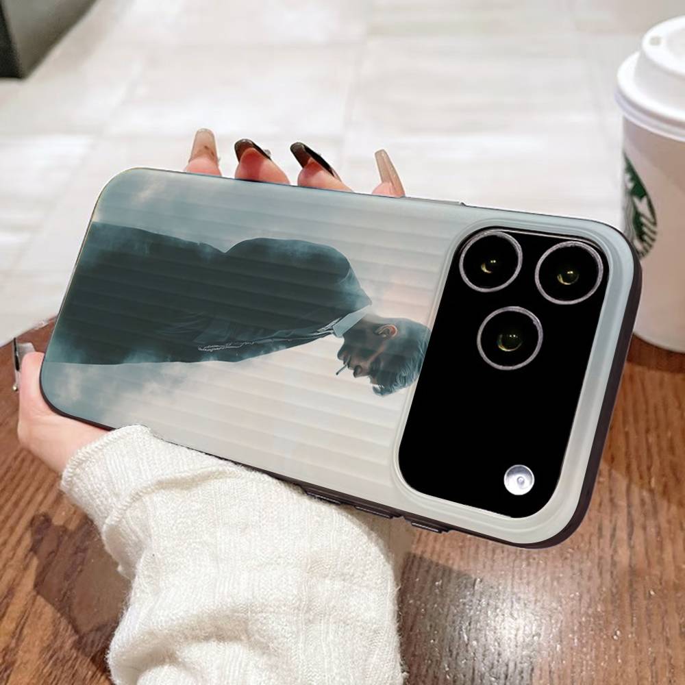 Movie P-Peaky-S B-Blinders Phone Case For IPhone 17 16 15 11 12 13 14 Pro Max Soft Corrugated Silicone Cover Case