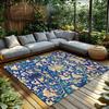 Floral Area Rug Vintage Persian Style Non Slip Home Decor Living Room Carpet Bedroom Floor Mat Bohemian Rugs