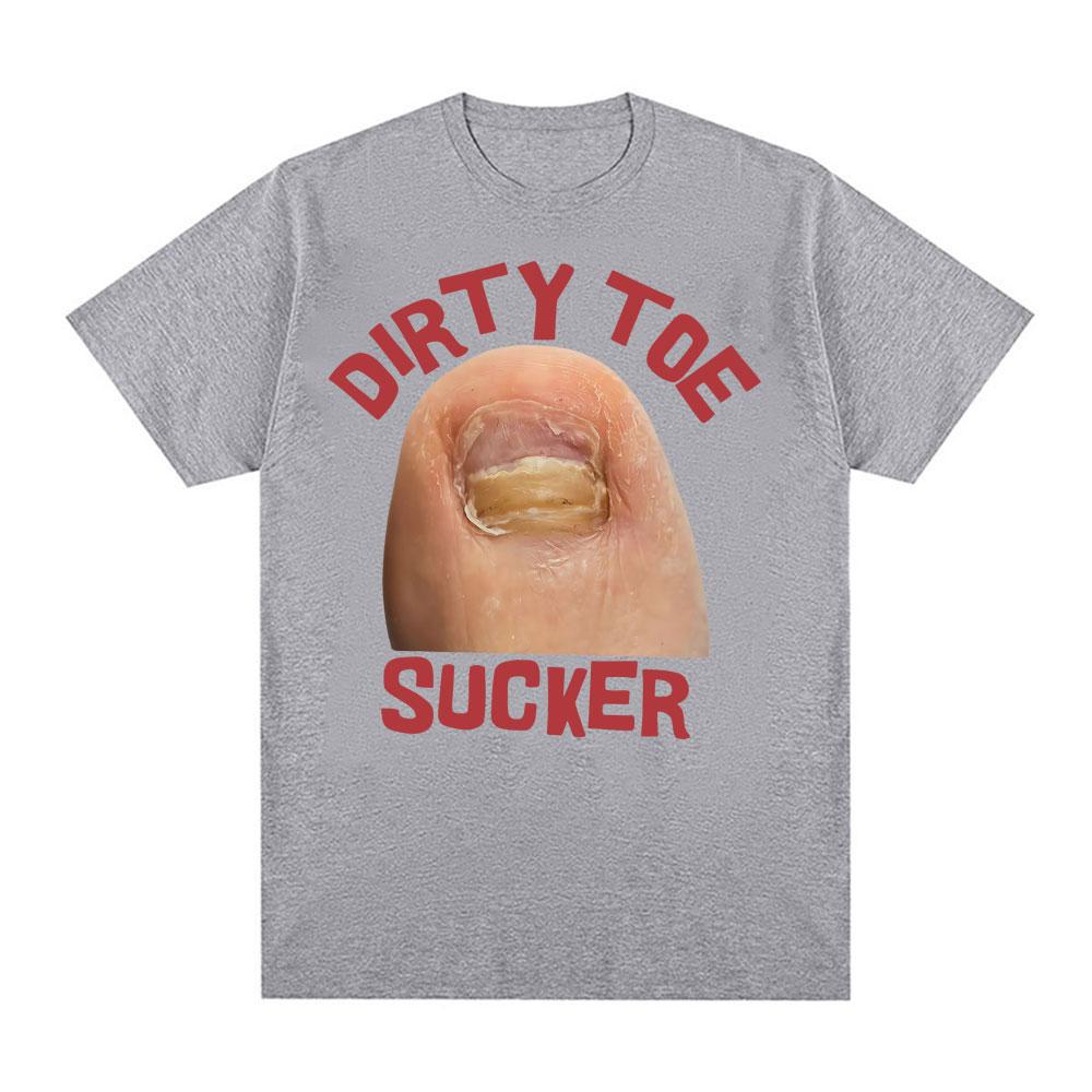 Dirty Toe Suction Cup Dirty And Interesting Emoji TShir And Wo Fashionable TShirt TShirt S