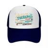 Funny Massage Therapist Quote Typogr Mesh Baseball Cap Casual Hat Outdoor  For Womens Unisex FeUnisex