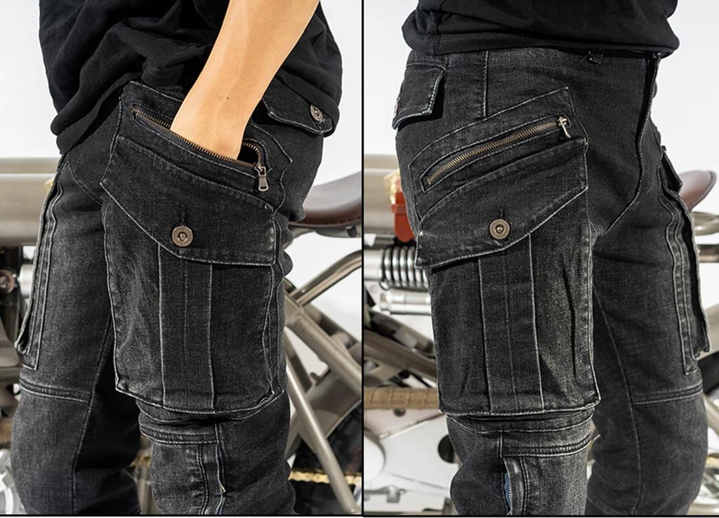 [RENHE] Motorcycle Pants, Men's Rider Pants, Protector, Riding Pants, For