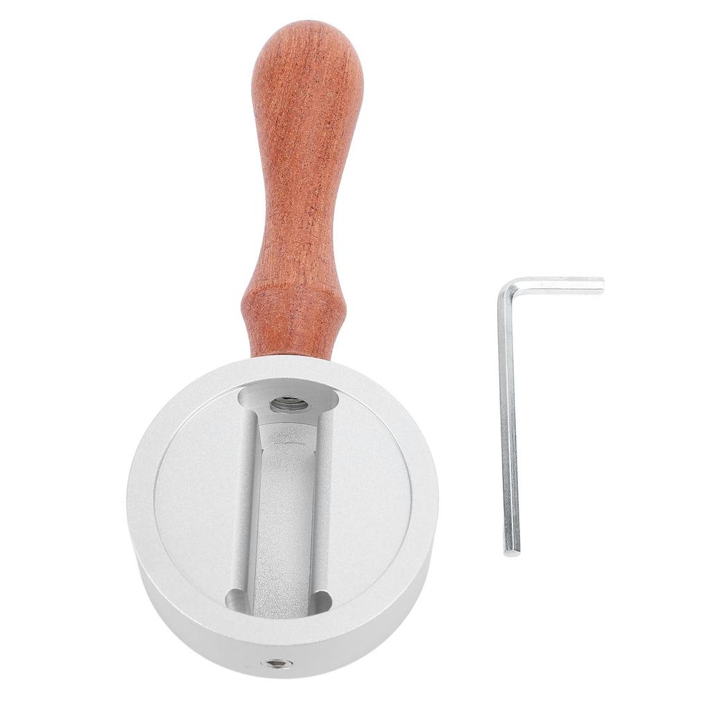 Coffee Machine Steam Lever Aluminum Alloy Wood Labor Saving Replacement Steam Knob Lever for