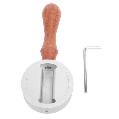 Coffee Machine Steam Lever Aluminum Alloy Wood Labor Saving Replacement Steam Knob Lever for