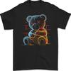 T-shirt da uomo con Orsetto Urbano 100% Cotone