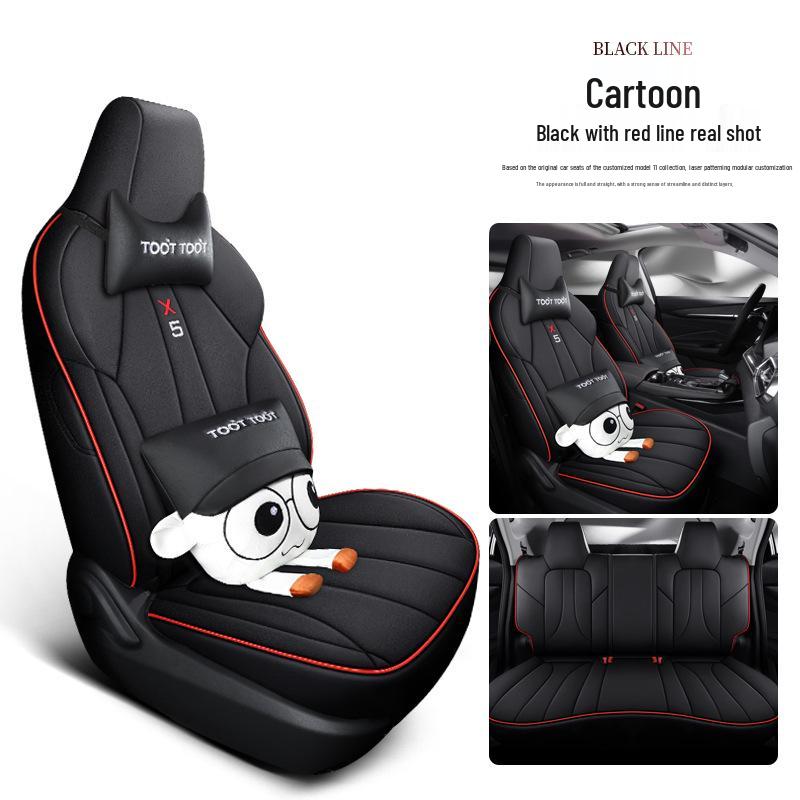 Oshan X5 All-Season Car Seat Cushions - Full Surround, Mesh Fabric, Original Design for Five-Seater