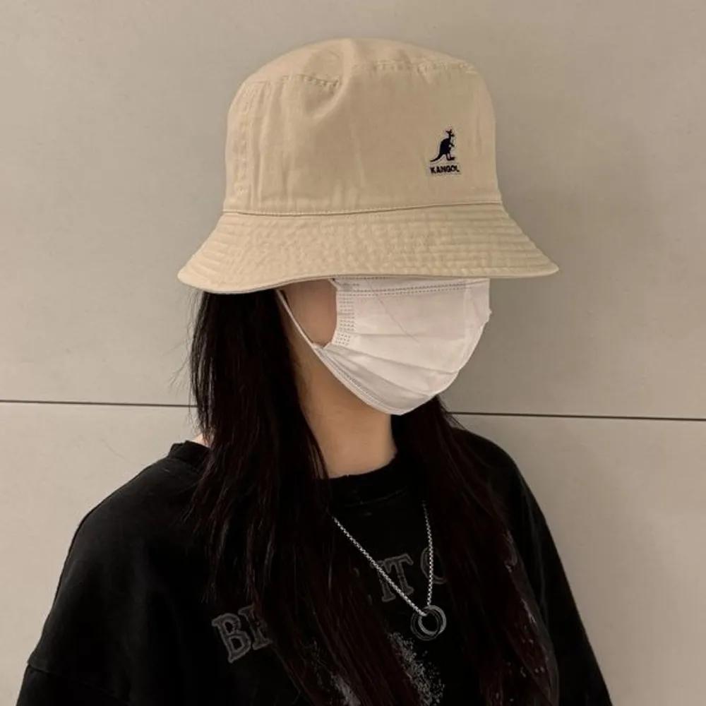 KANGOL Hat Kangol Washed Bucket 4224 Khaki Bucket Hat M