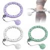 Smart Weighted Fitness Hu La Hoop Fitness Massage Exercise Circle with Ball and Counter for Adults Weight Loss