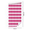 Harlequin Diamonds Wallpaper Purple and White for Living Room and Bedroom 50x1000
