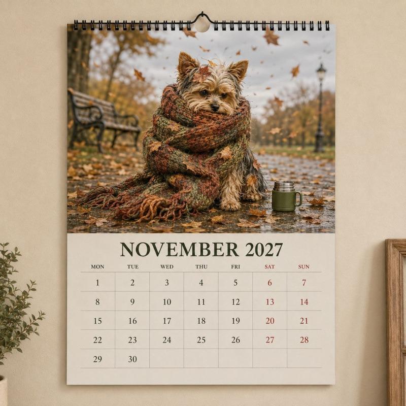 Lärche Hundekalender, Haustier Hundekalender, Neuer Kalender