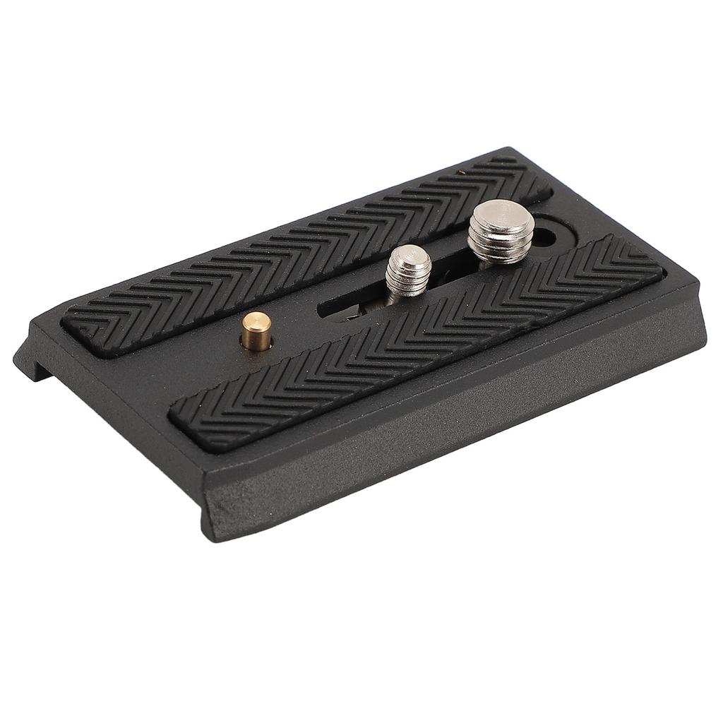 DSLR Camera Quick Release Plate with 14in and 38in Screws Universal Fit Aluminium Alloy Camera