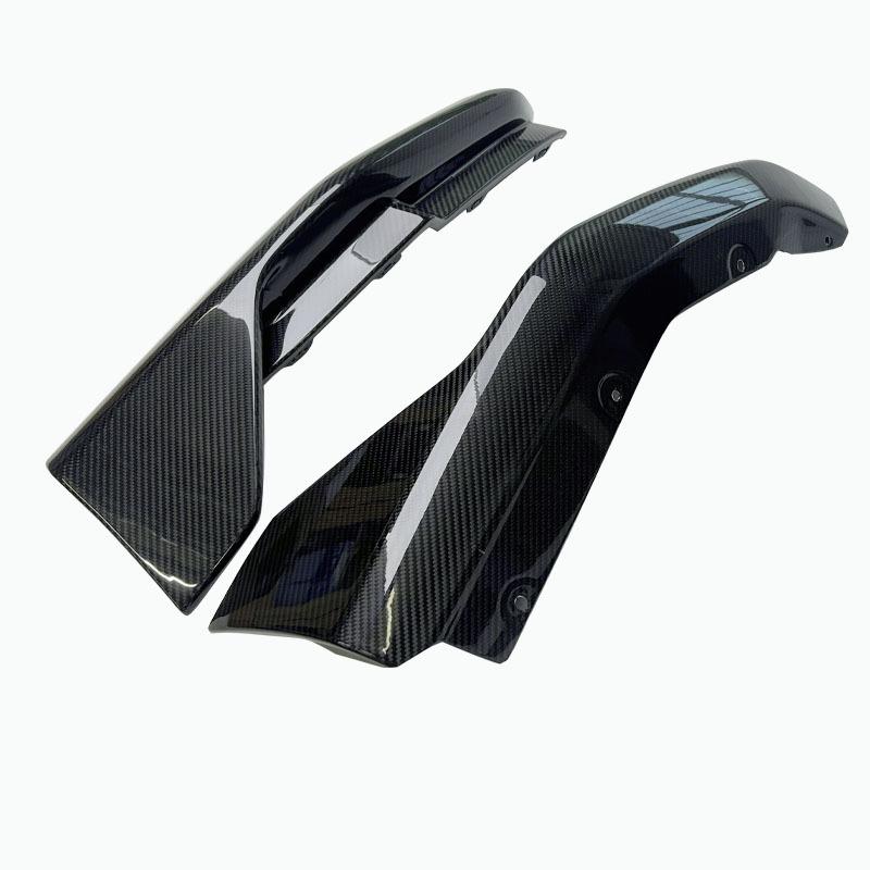 Compatible with 2020-IN BMW M3 M4 G80/G82 MP Style Carbon Fiber Rear Lip Corner Spats