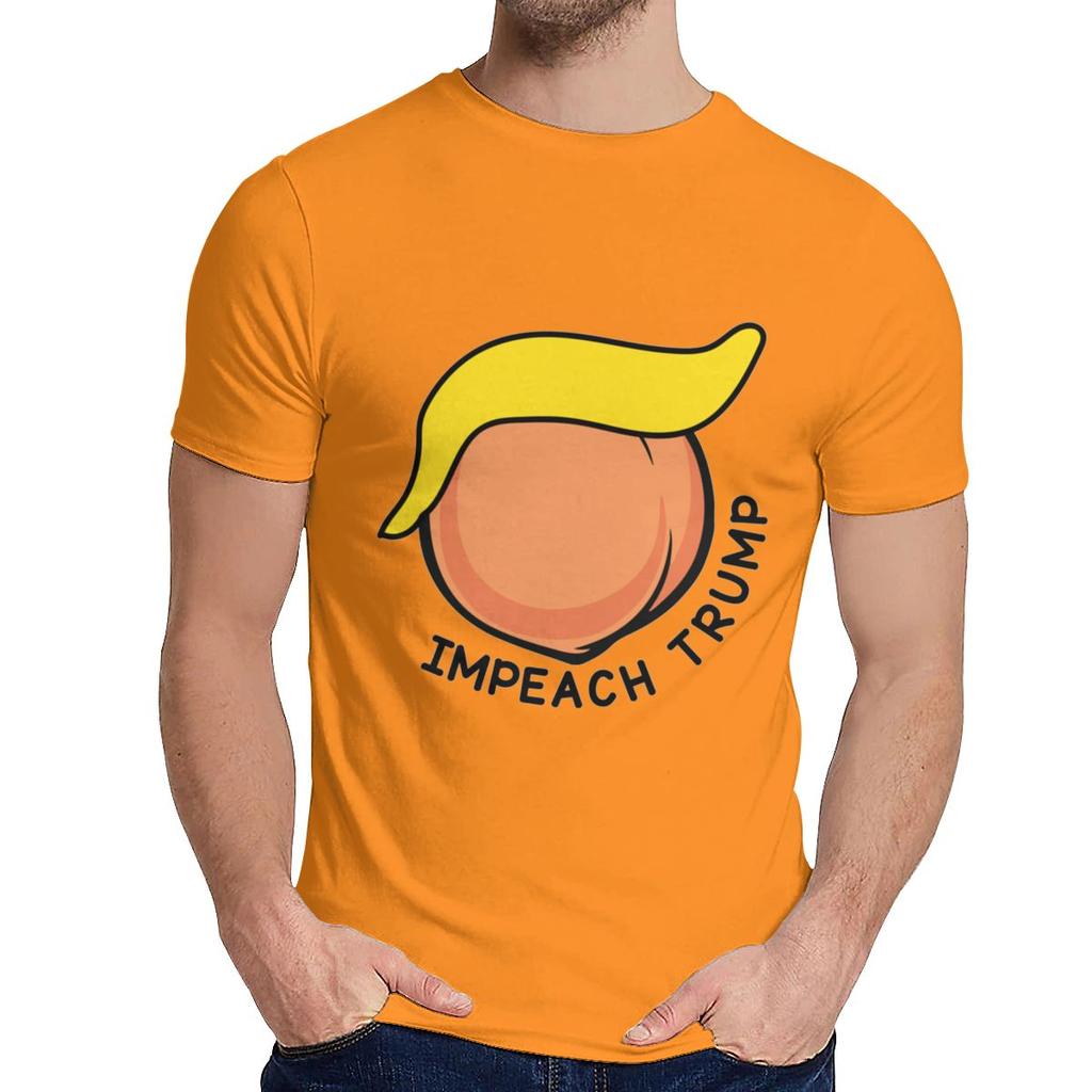 Funny Impeach Donald Trump Peach T Shirt Quality Print 100 Cotton T Shirt