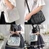 Chic Soft Womens Crossbody Bag Trendy Japanese Jk Style Minimalistic Fashionable Tote