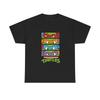Teenage Mutant Ninja Turtles Stack Tee | Retro TMNT Mask Faces