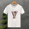 2024 Luxury Elephant 100% Cotton High Quality Printing Couple Tees Summer Harajuku For Men/Women Short Sleeve T-shirt Asian Size