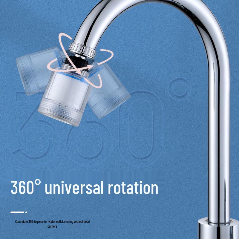 Purificatore d'Acqua per Rubinetto Universale Anti-Schizzi & Booster per Cucina