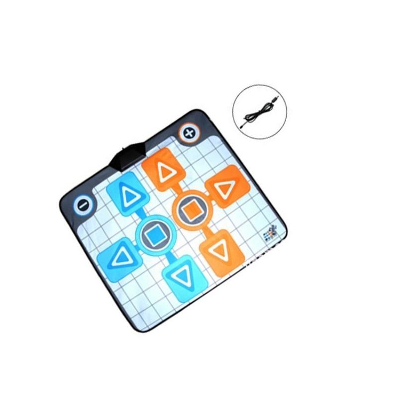 Dance Mat, Double Person Non-Slip Dance Dancing Pad Mat Dance Active Life Pad Controller with USB Dancing Step Pads To PC for Wii Console Game