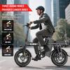 TOOFLY GE5 Adult Electric Bike 25KM/H 500W Motor 48V15Ah Battery City Commuting E-Bike 14'' Tire Foldable Adults Electric Bicycle