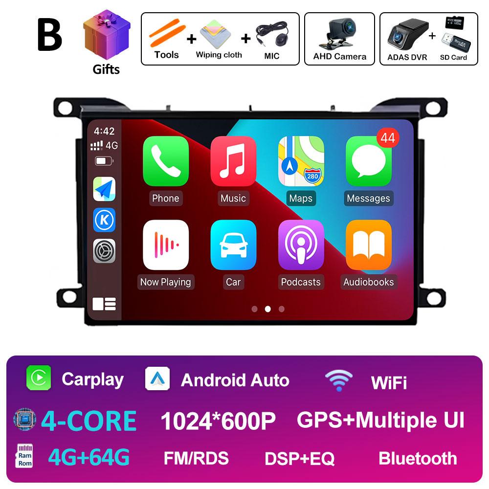Navigație GPS Bluetooth 7 inch Pentru Citroen DS5 2010 2011 2012 2013 - 2017 Wireless Carplay Android 14 Autoradio Ecran QLED IPS WIFI