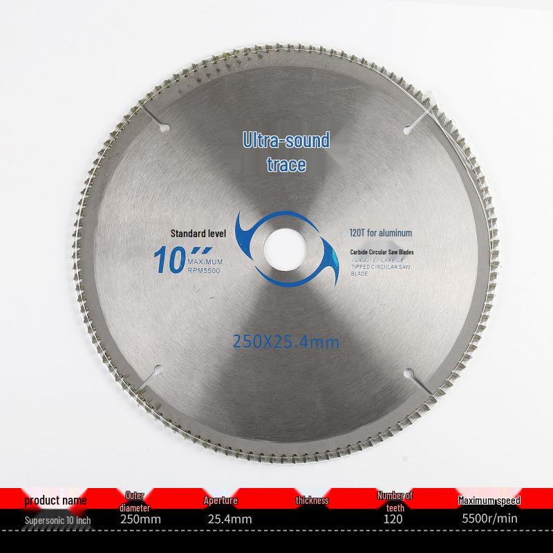 10" Woodworking Saw Blade - 255MM/300MM Cutting, 14" Steel & Alloy Wood Saw Blade