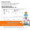 120-Day Disposable Temperature Logger for Cold Chain Transport, Refrigerated Trucks, and Medical Drug Recording with PDF Report