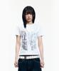 AAKAM Western Vest Half Top (White)