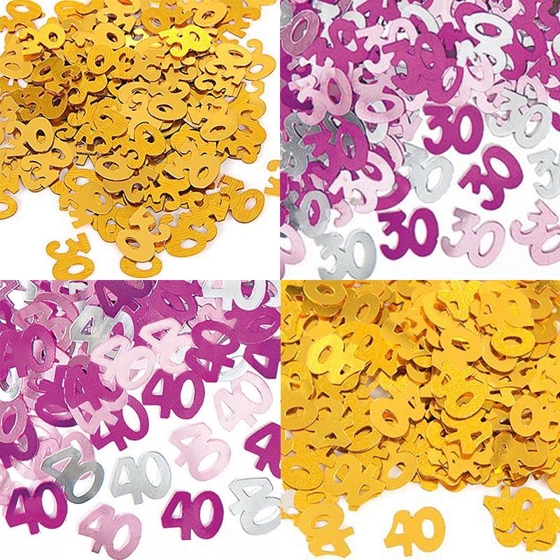 

1 Bag Wedding Anniversary Table Decoration Sprinkles Hot Sell Shooting Props Decoration Supplies Digital happy Birthday All Ages Jewelry Accessory