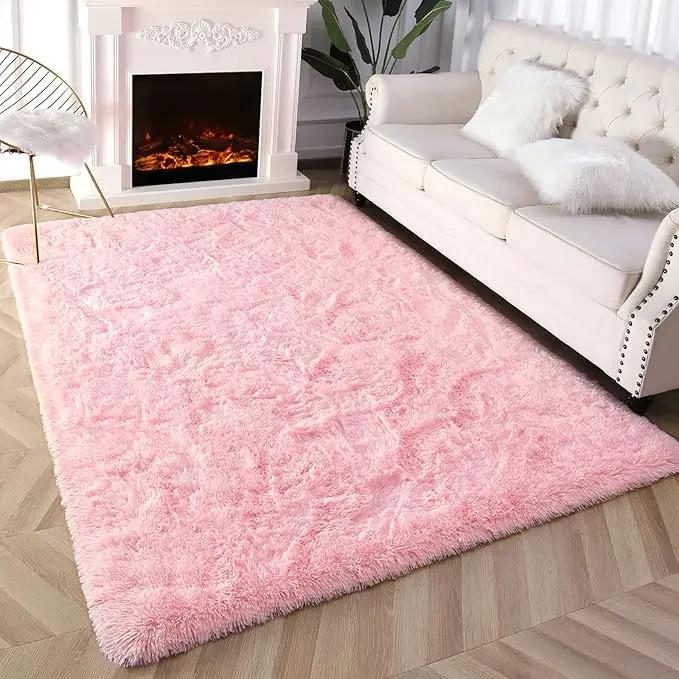 Modern Minimalist Plush Carpet For Soft Bedroom, Living Room, Indoor Floor Mat, Home Decoration, Children's Room Carpet