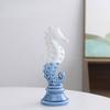 Ceramic Handicraft Artificial Animal Sculpture Seahorse Marine Organism Cartoon Seahorse Statue Home Decoration Accessories