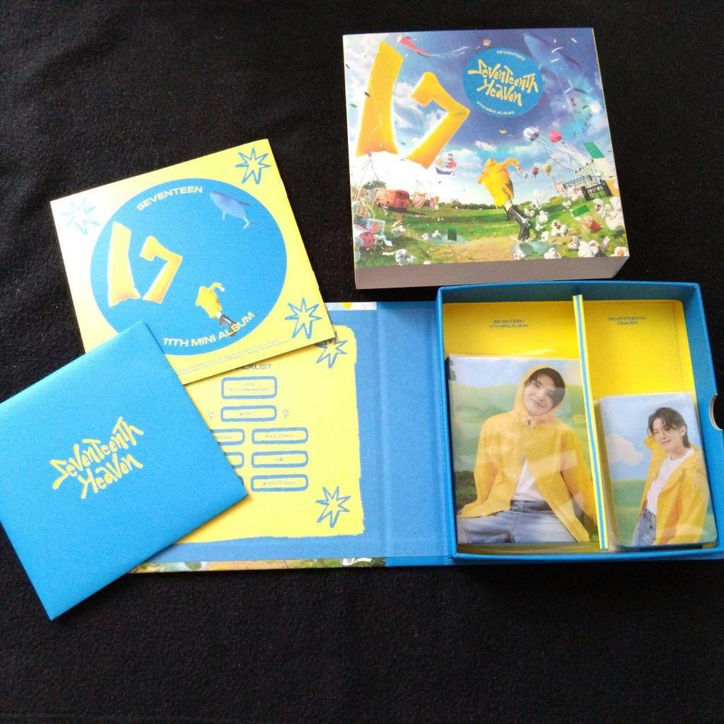 [USED] SEVENTEEN Album Set