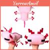 New Axolotl Cute Animal Salamander Plush Doll Hexagonal Dinosaur Doll Home Decor Gift 30cm